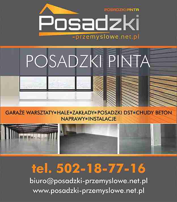 POSADZKI SEBASTIAN PINTA - posadzki przemysłowe BIELSKO-BIAŁA posadzki przemysłowe BIELSKO-BIAŁA